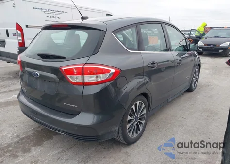 2017 Ford C-Max Energi Titanium from USA, damaged, VIN 1FADP5FU2HL102601